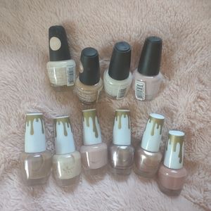 Nail polish bundle set of 10 + 1 Free OPI